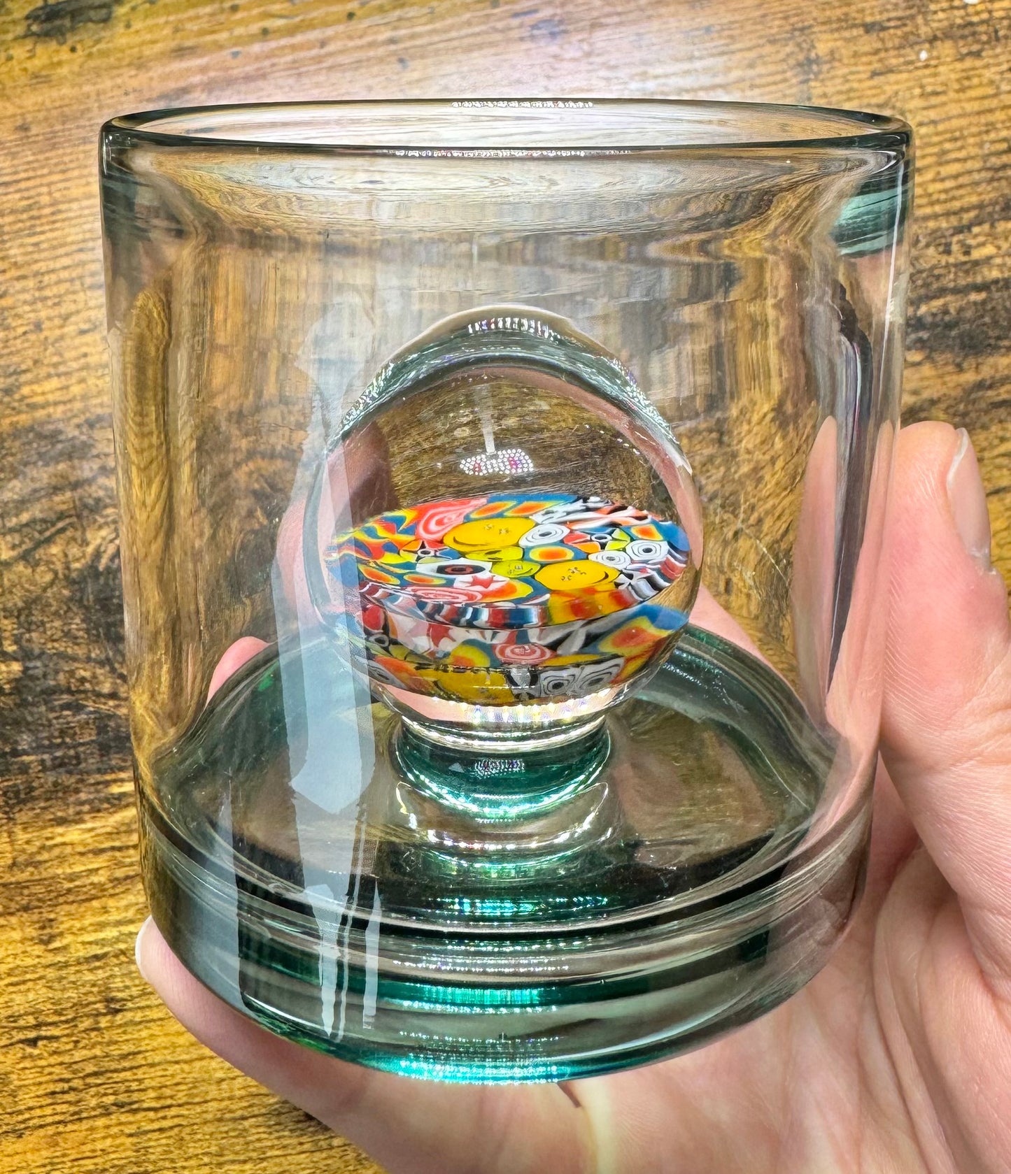 Whiskey tumbler made with BC Glass