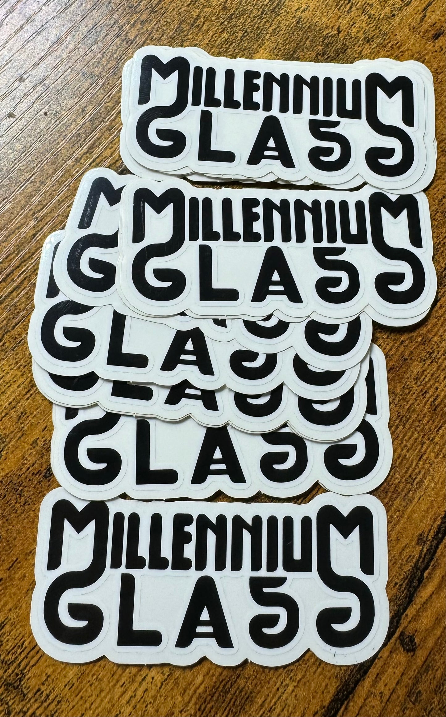 Millennium Glass Logo sticker