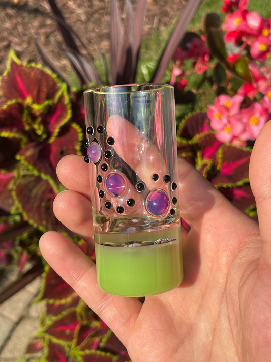 Shot Glass collab with BC Glass